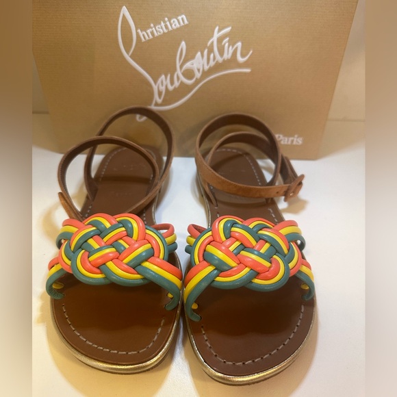 Sz 38 Christian Louboutin sandals - Picture 5 of 5